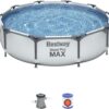 Round Frame Swimming Pool Feature