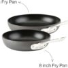Hard Anodized Aluminum Fry Pans Size