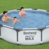 Round Frame Swimming Pool Feature