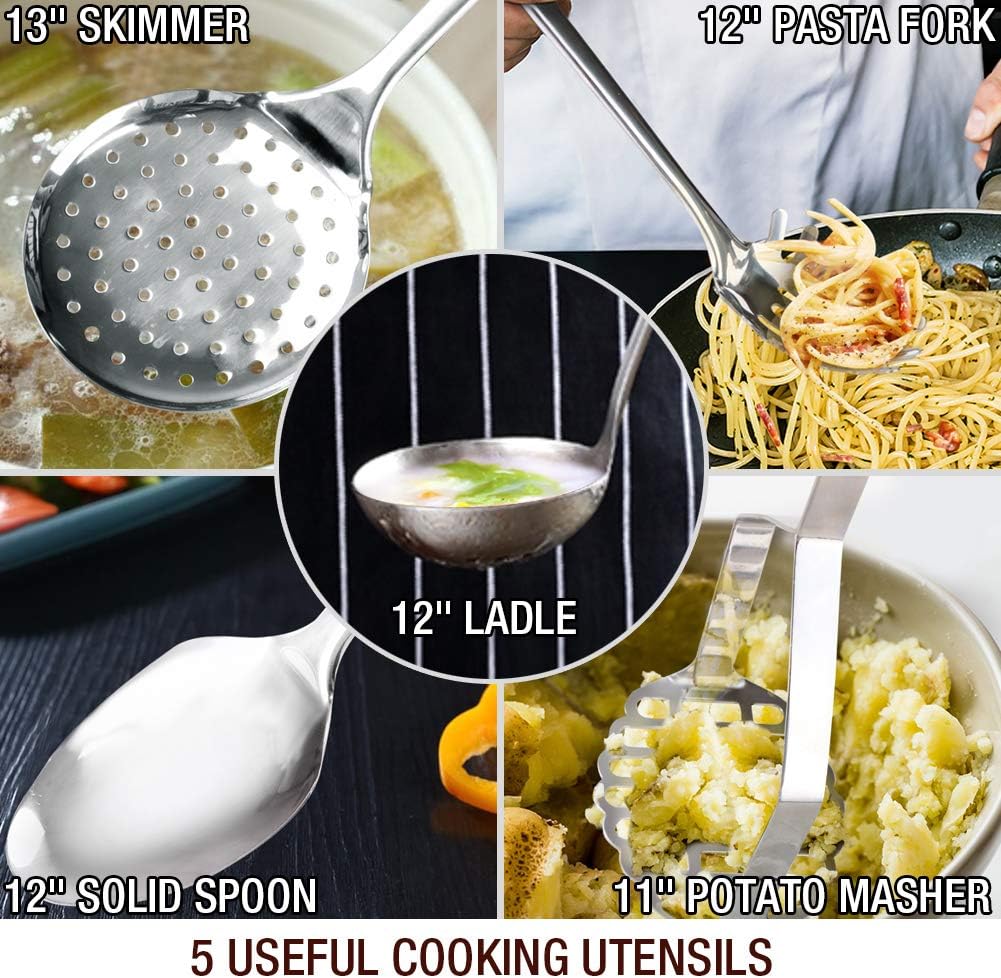 Stainless Steel Cookware Set Feature