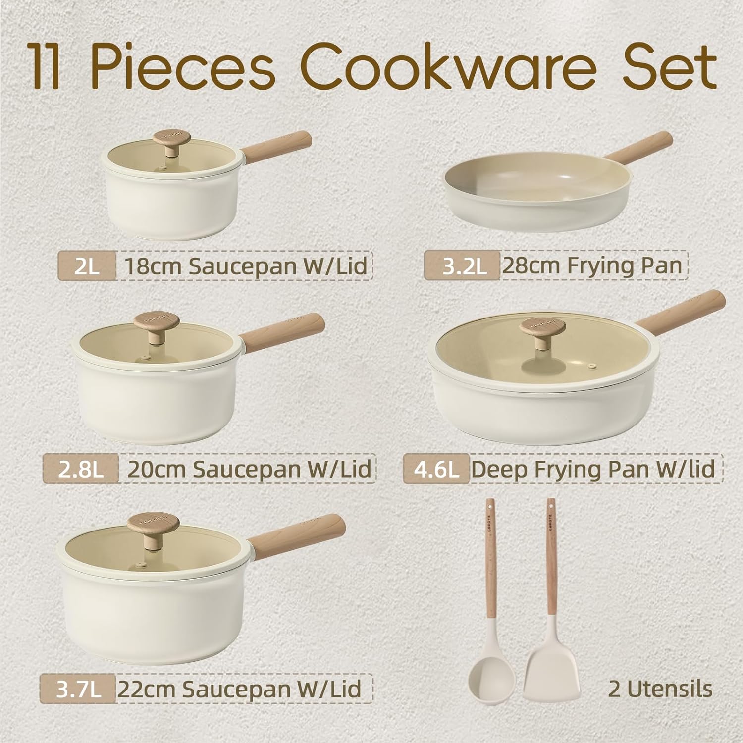 Ceramic Cookware Sets Feature