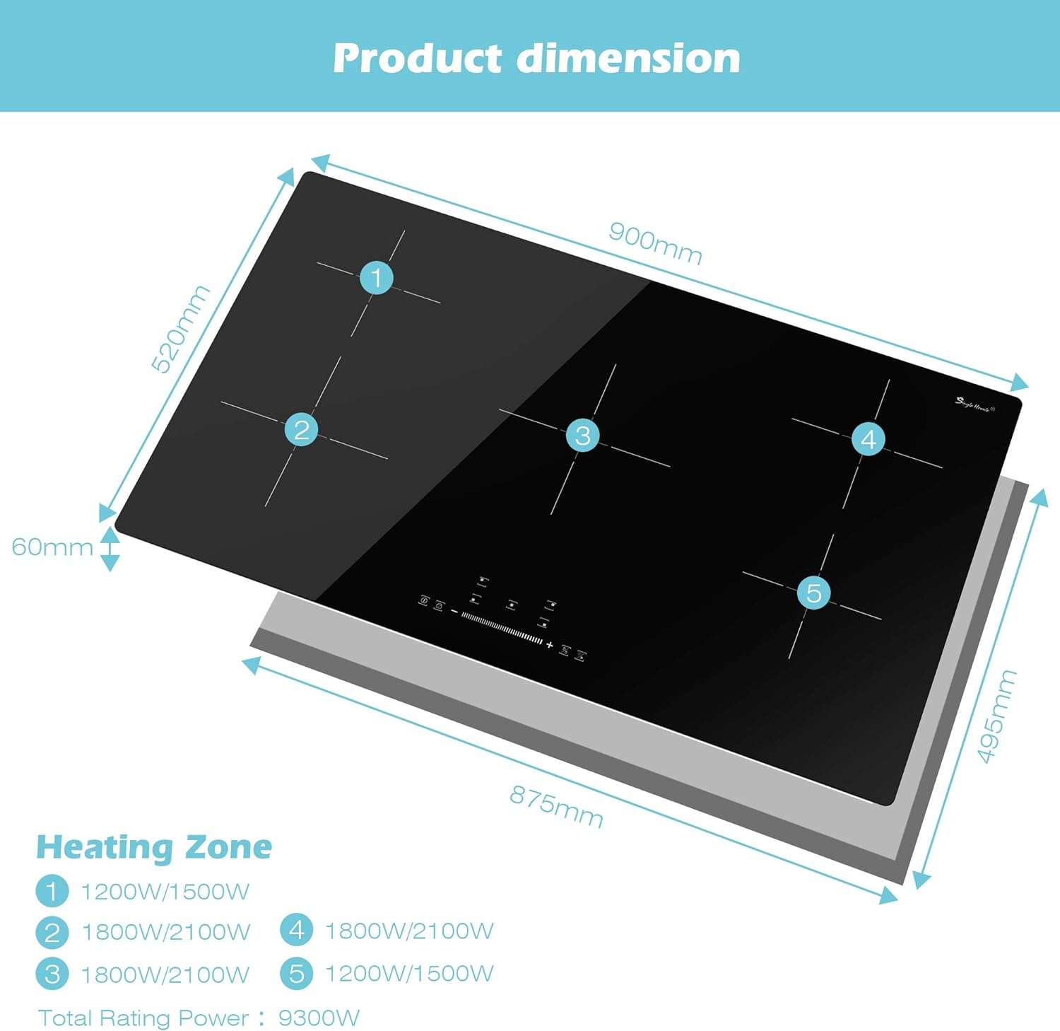 Electric Cooktop Feature