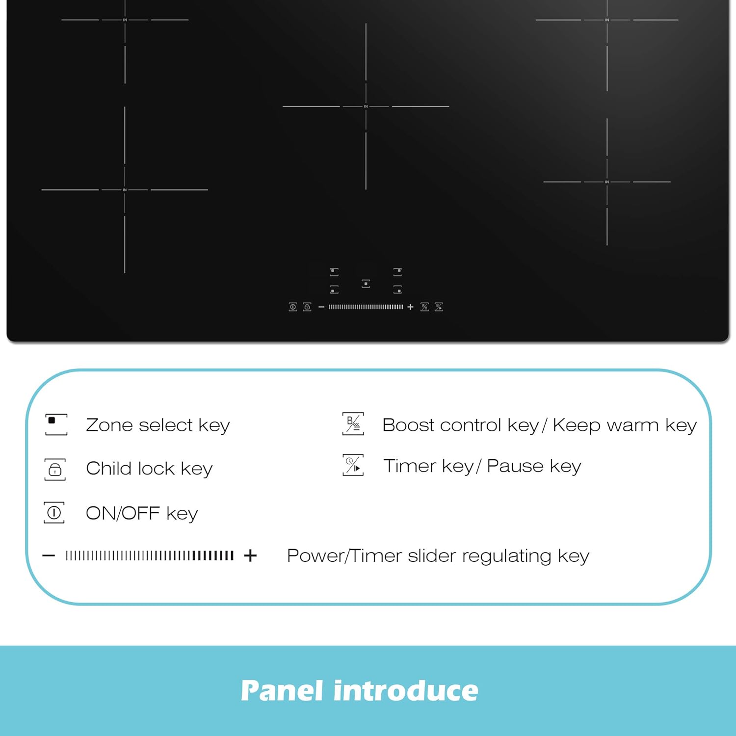 Electric Cooktop Feature