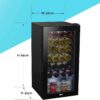 Bottle Wine Cooler Fridge Feature