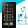 Bottle Wine Cooler Fridge Feature